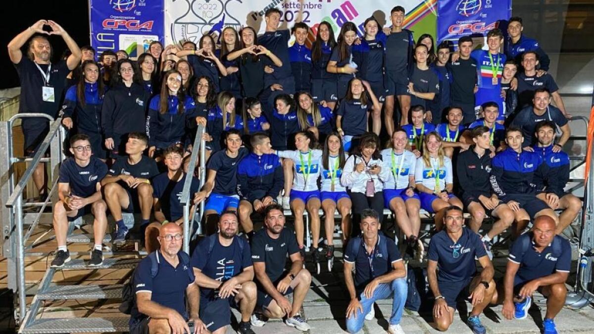 Europei di pattinaggio corsa, Aracu “Fiero degli azzurri” - 