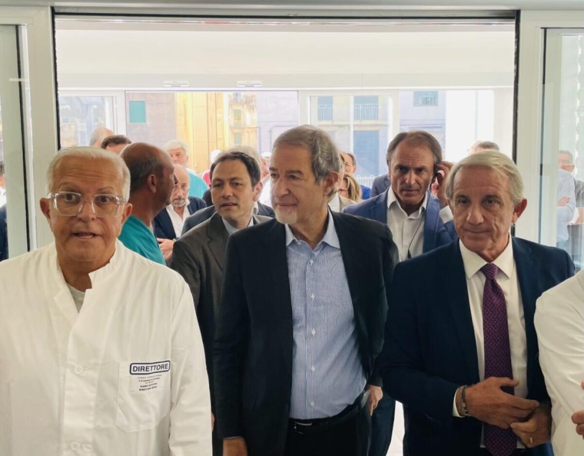 Catania, sopralluogo di Musumeci e Razza nel nuovo Pronto Soccorso dell’ospedale “Garibaldi Centro” - 