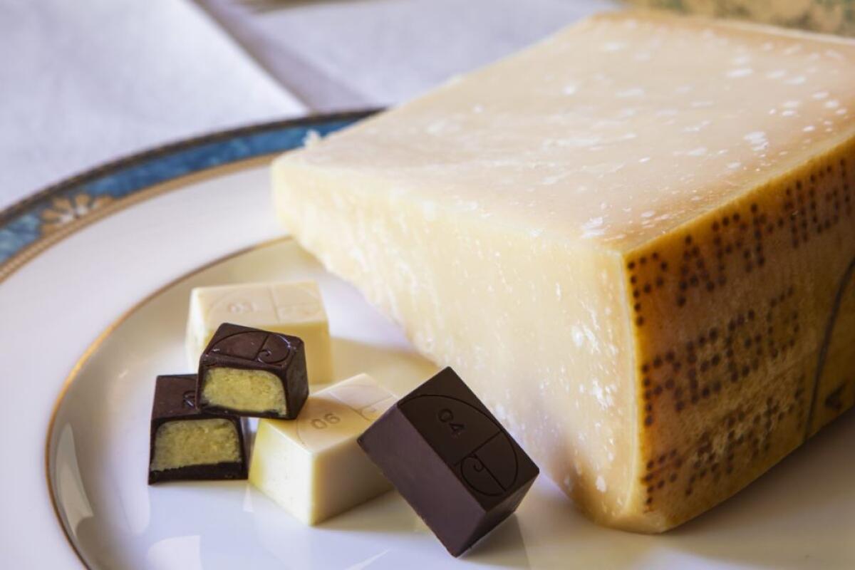 Nascono le praline di cioccolato al Parmigiano Reggiano -