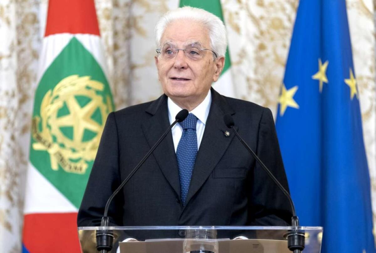 Gli azzurri del volley ricevuti da Mattarella e Draghi - 
