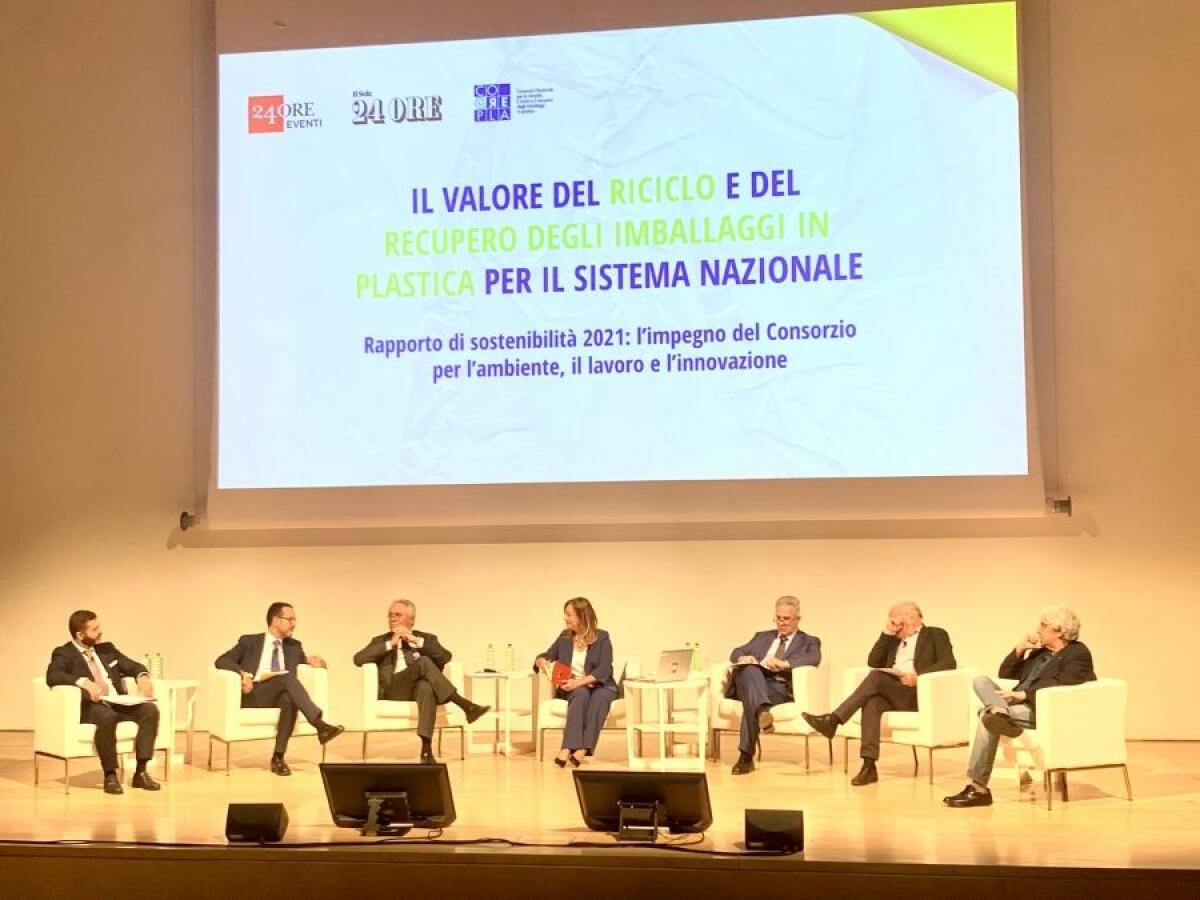 Rifiuti, con il riciclo della plastica -879mila tonnellate Co2 -