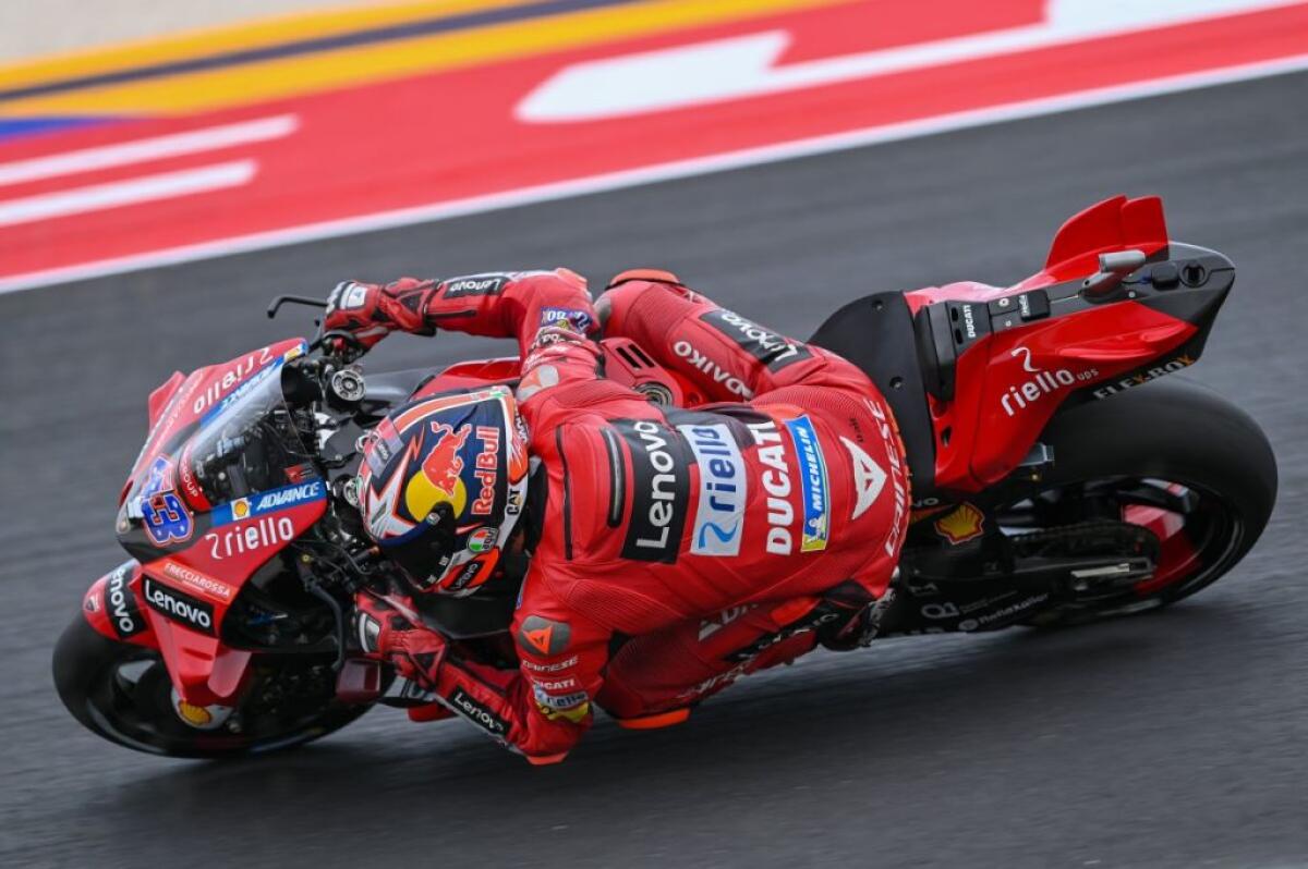 Pole Miller e prima fila tutta Ducati a Misano - 