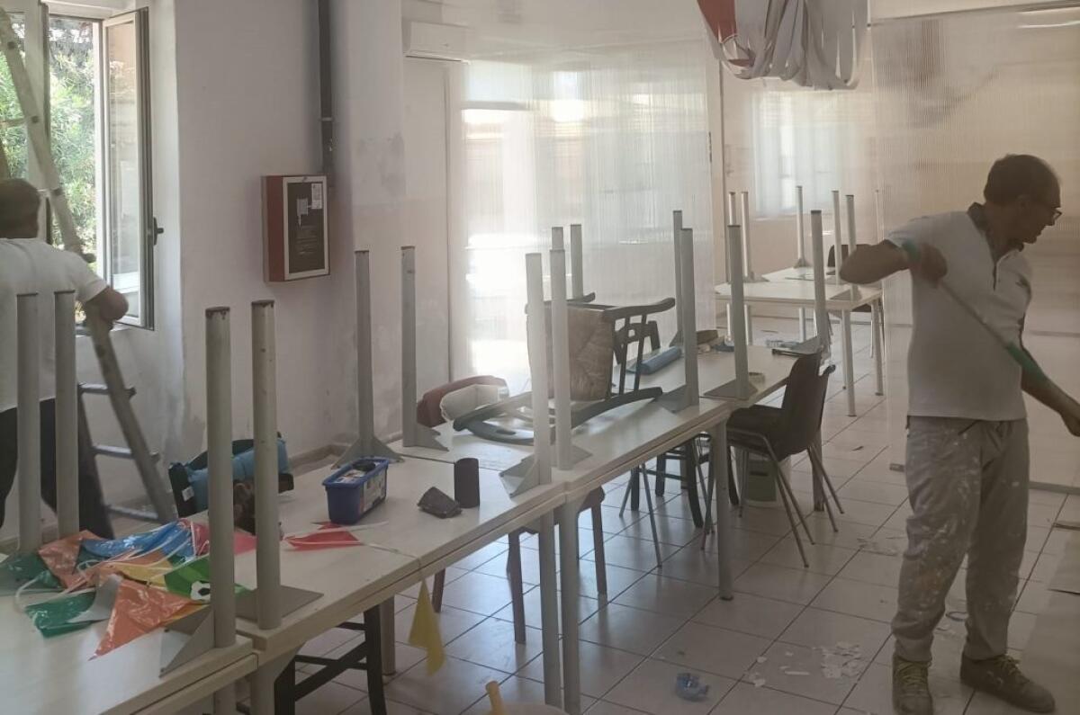 Lavori all'Ipab "Aldisio", manutenzione e igienizzazione autorizzate dal commissario - I lavori in corso