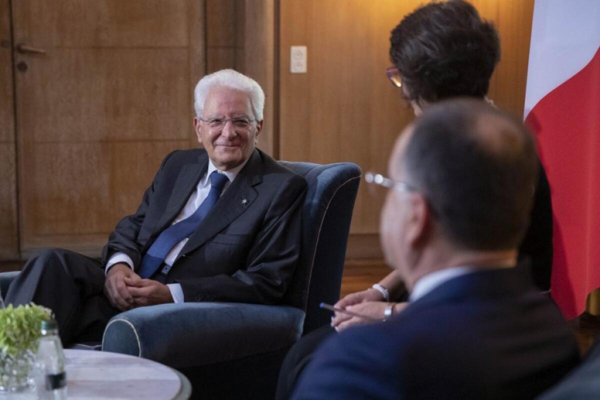 Mattarella “Mantenere pressione sulla Russia con le sanzioni” - 