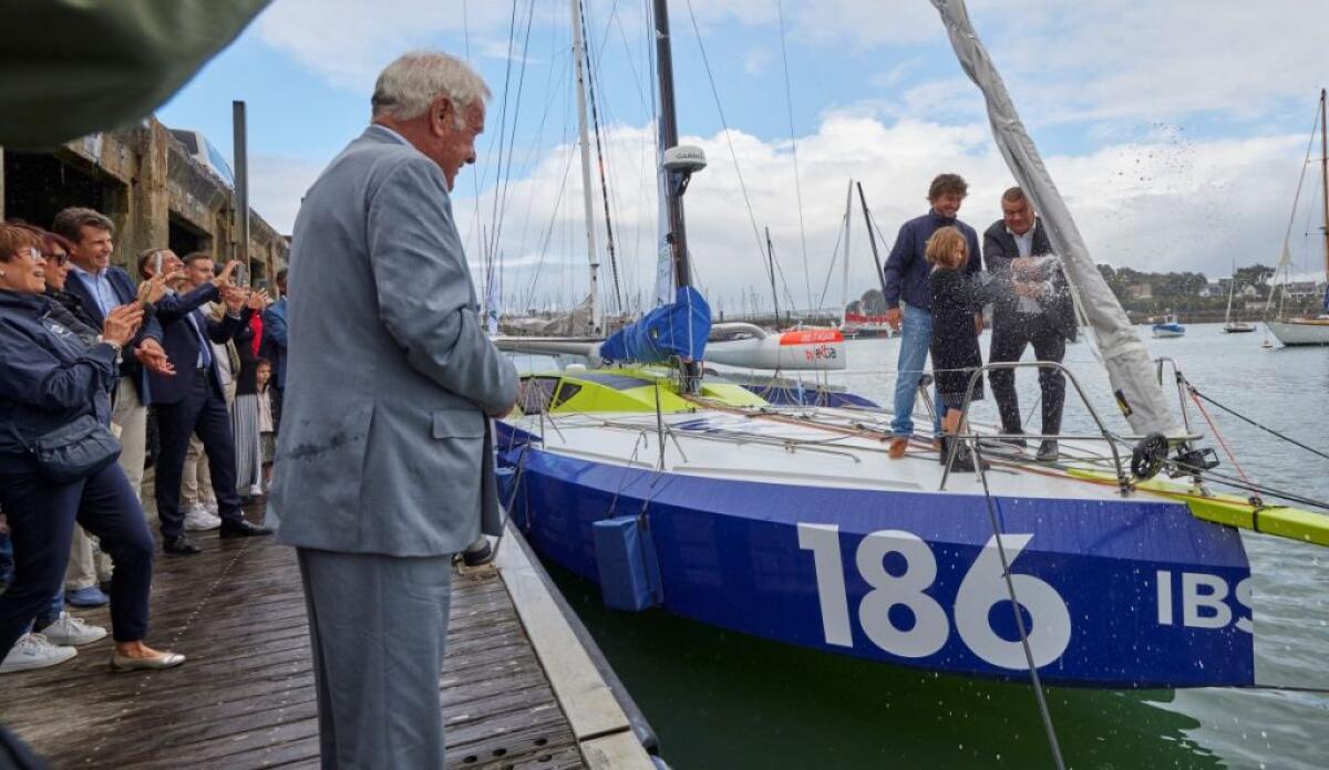 Trinitè-Sur-Mer in festa per il battesimo del mare del Class40 Ibsa - 