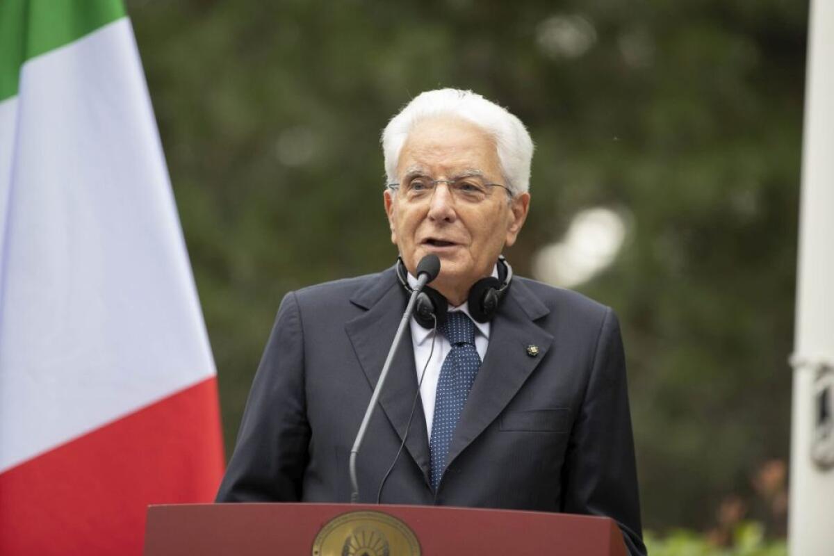 Mattarella “Superare resistenze sul tetto al prezzo del gas” - 