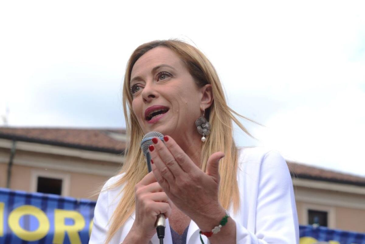 Meloni “Stiamo lavorando a una squadra di governo che non vi deluderà” - 