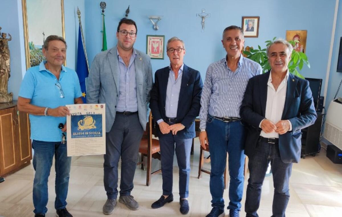 Rotary "visita Gela", sabato un tour: la mostra, i siti archeologici e il centro storico - Greco e la delegazione Rotary