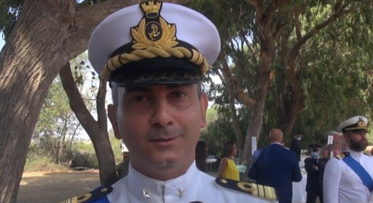 Il comandante Donato lascia la capitaneria di porto, in città arriva Masci - Il comandante Giuseppe Donato