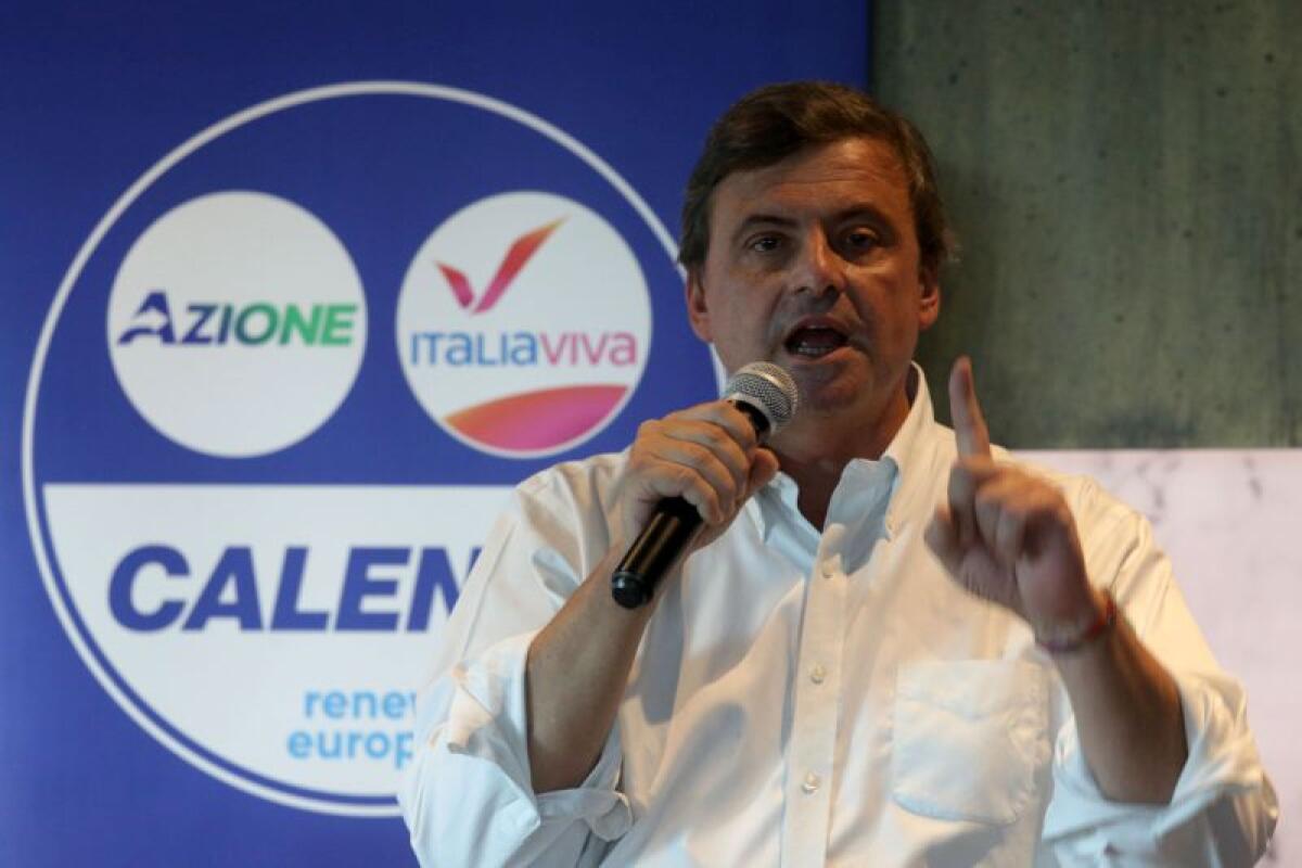 Calenda “Il governo di centrodestra non vedrà la luce” - 