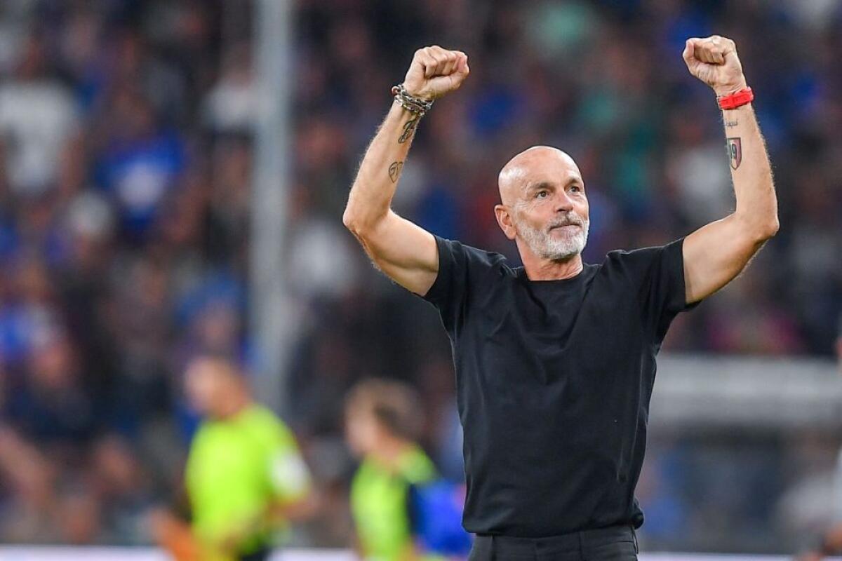 Pioli “Milan-Napoli sfida scudetto, carica tifosi fondamentale” - 
