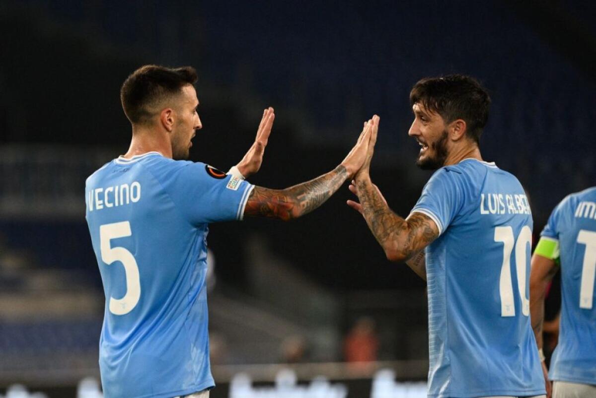 Show Lazio in Europa League, Feyenoord travolto 4-2 - 