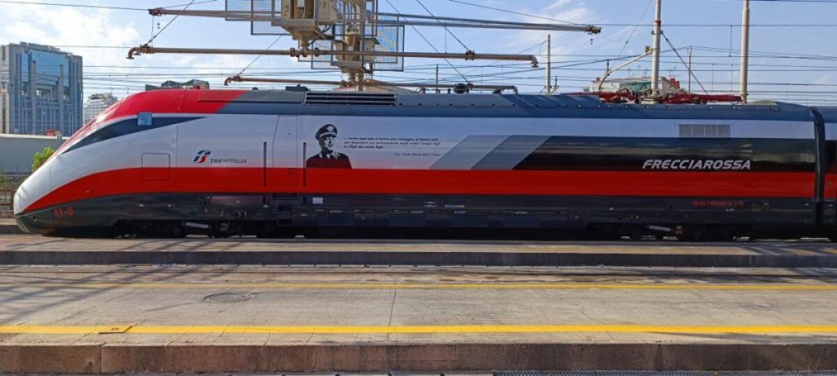 Un Frecciarossa dedicato al Generale Dalla Chiesa attraverserà l’Italia - 