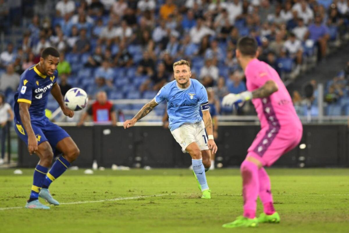 Immobile e Luis Alberto, Lazio batte Verona 2-0 - 
