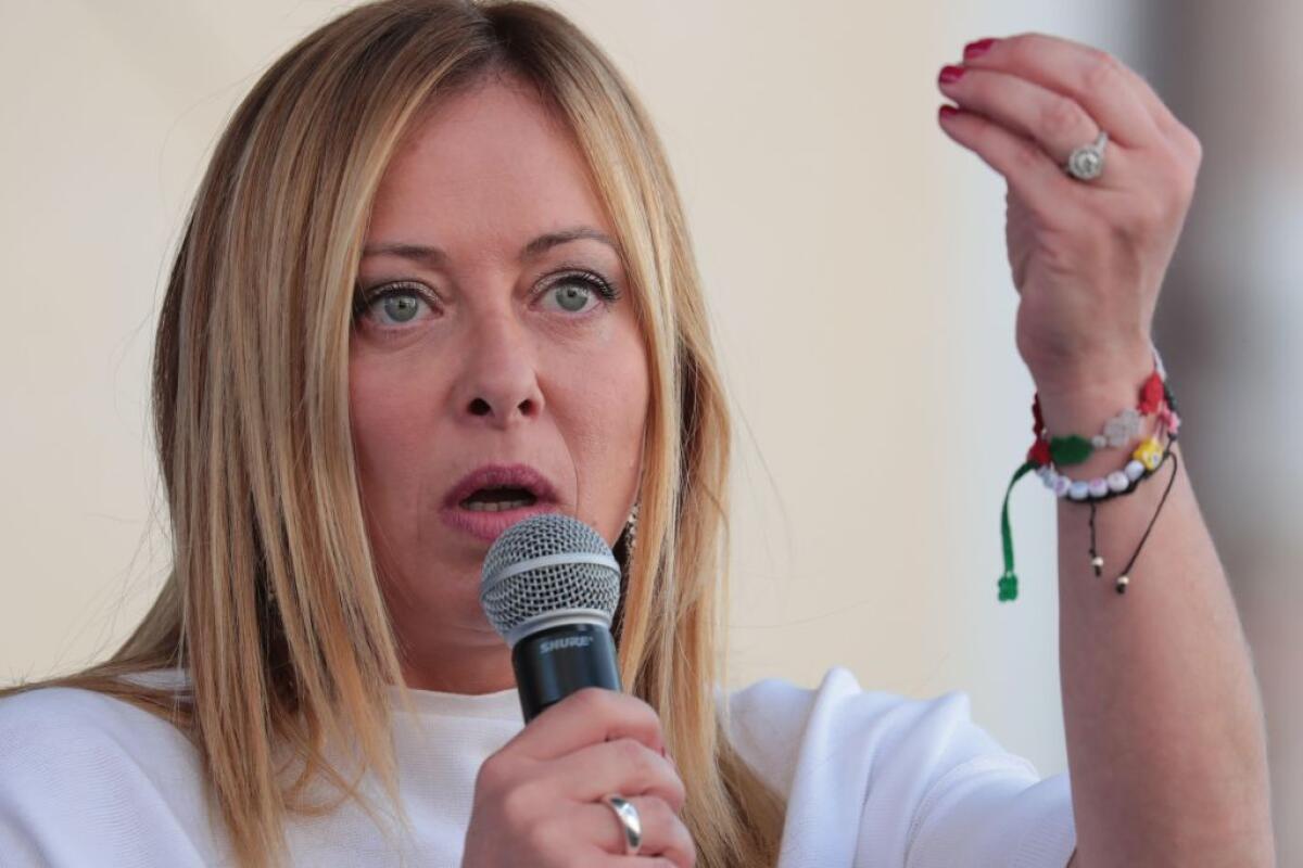 Meloni “Il Pnrr è una grande occasione, ma va modificato” - 