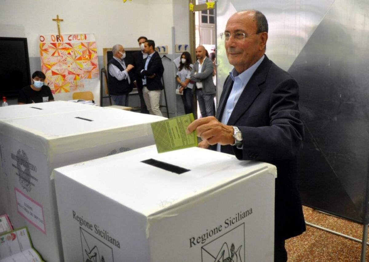 In Sicilia l’ex presidente del Senato Renato Schifani ipoteca la vittoria -