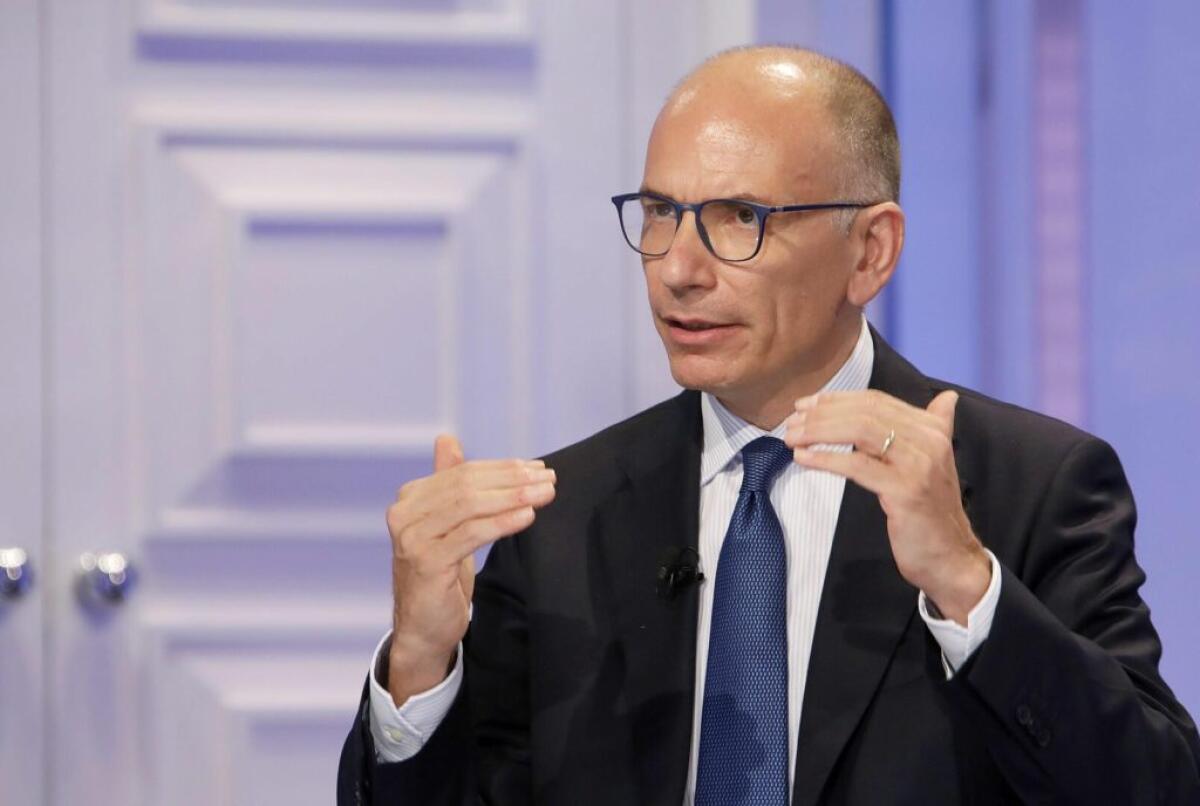 Letta “Se la destra vince le elezioni l’Italia sarà a fianco di Putin” - 
