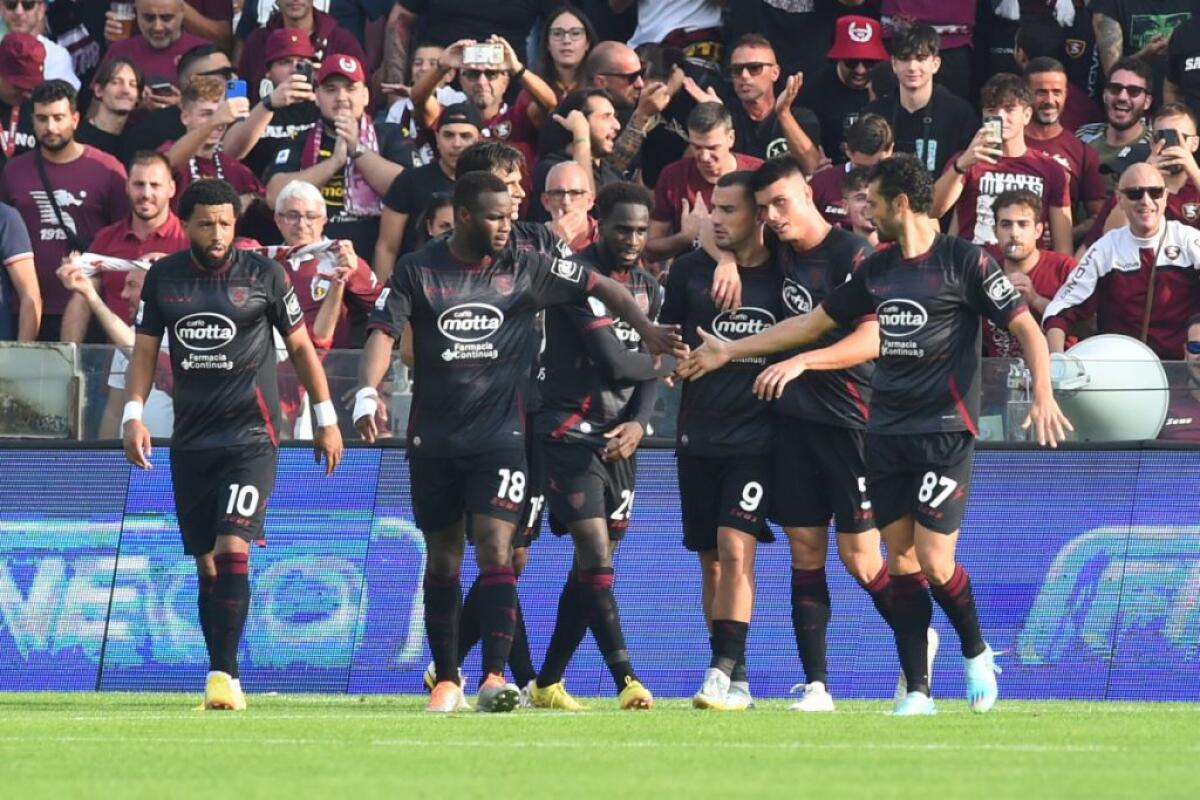 Salernitana-Spezia 1-0, decide la rete di Mazzocchi -