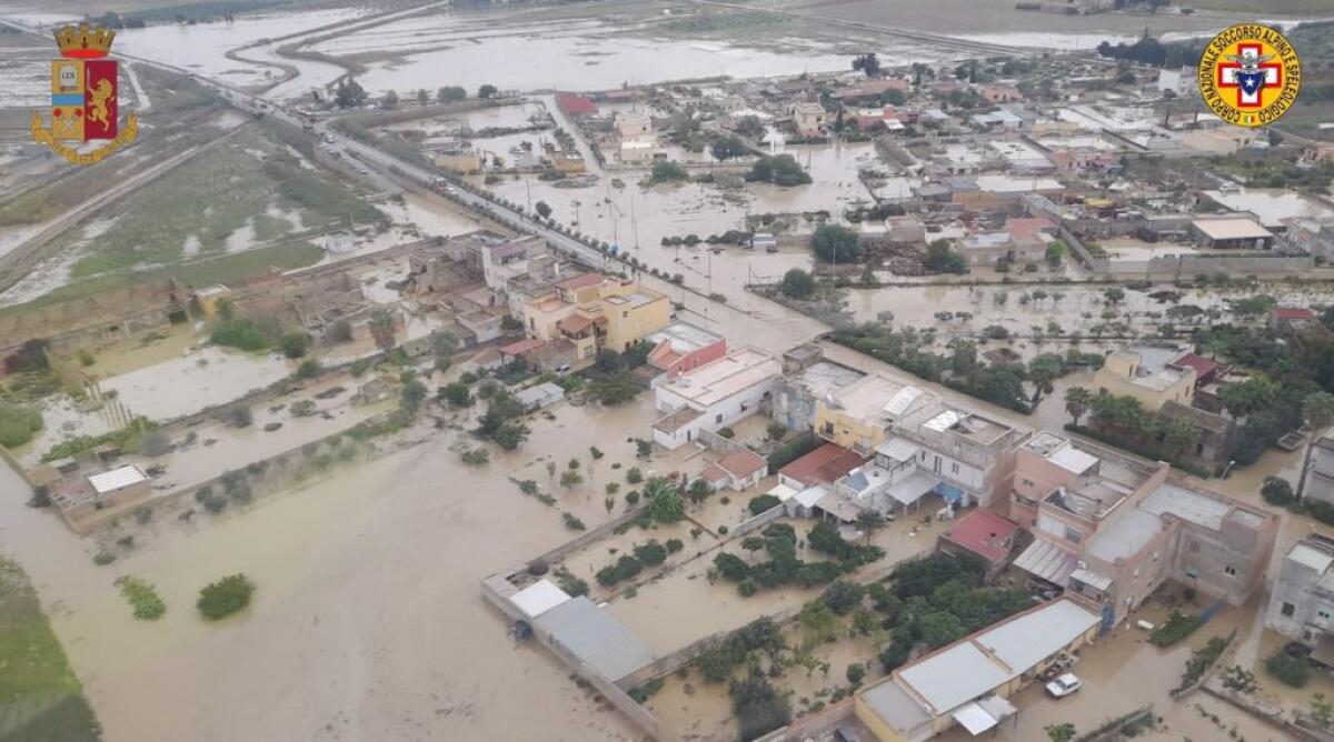 Danni per il maltempo in Sicilia, la Regione dichiara lo stato di crisi -