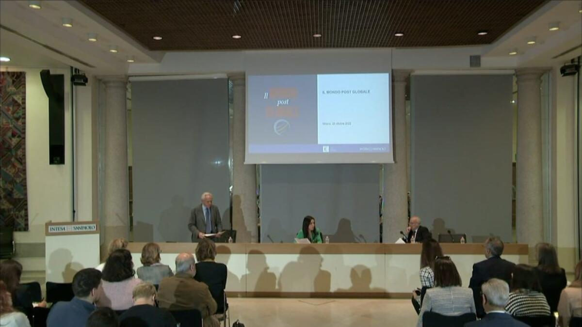 “Il mondo post globale” in uno studio Centro Einaudi-Intesa Sanpaolo - 