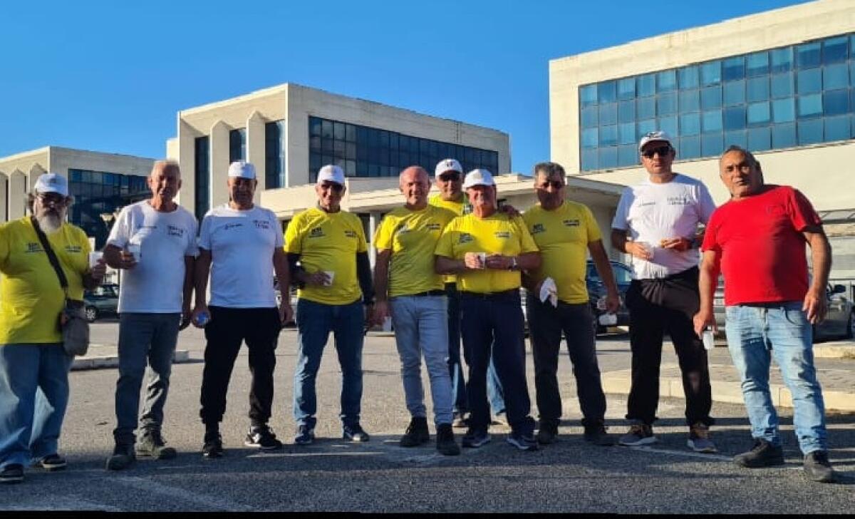 Volontari al lavoro nella zona del tribunale, raccolti rifiuti di ogni tipo - Si sono organizzati per ripulire la zona