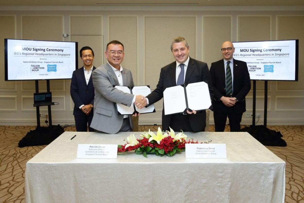 IEG sbarca a Singapore e acquisisce due fiere - 