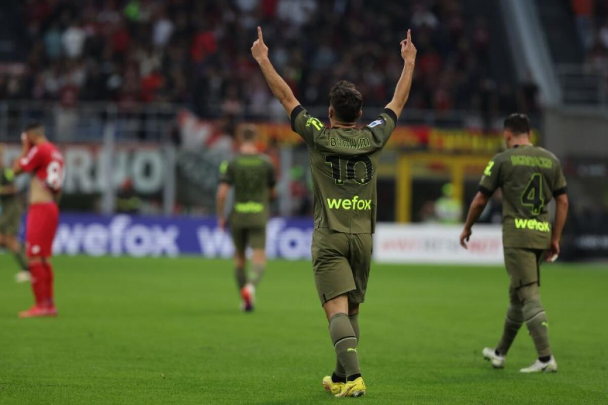 Milan batte Monza 4-1, doppietta Brahim Diaz - 