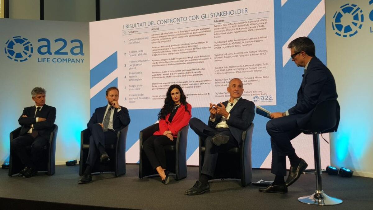 A2A, un miliardo di euro il valore economico distribuito a Milano - 