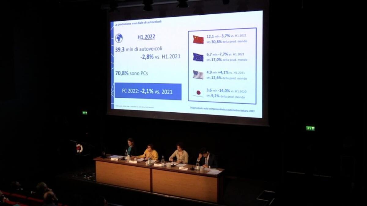 Ventiseimila posti a rischio nella filiera della componentistica auto - 