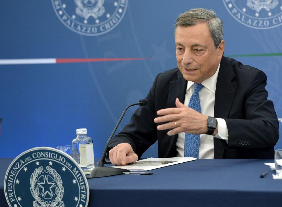 Governo, Draghi “Buona coscienza del lavoro fatto” - 