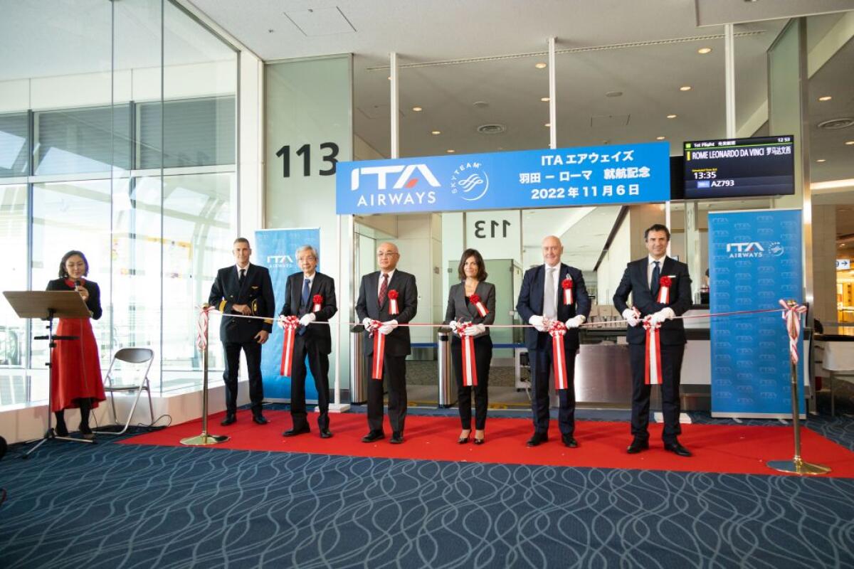 Ita Airways, Partito oggi il nuovo volo Roma Fiumicino-Tokyo Haneda - 