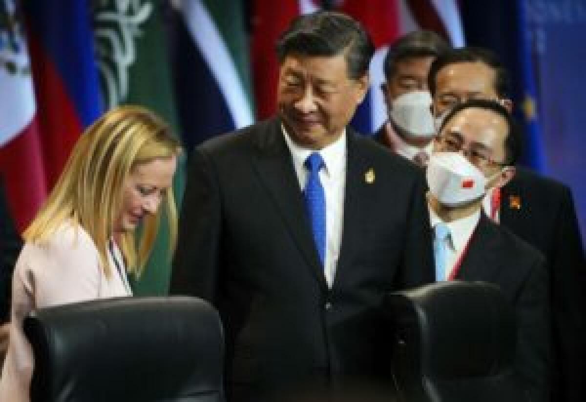 Al G20 colloquio Meloni-Xi Jinping “Riprendere i canali di dialogo” - 