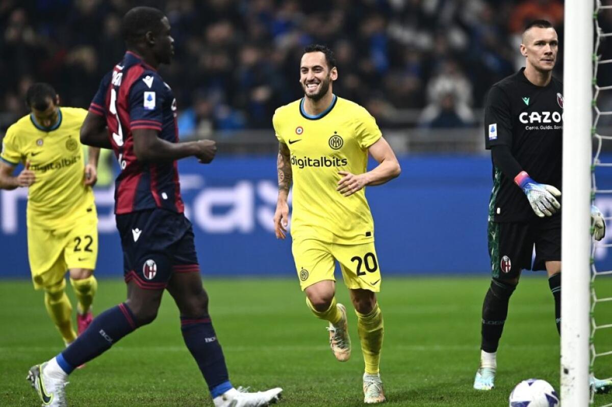 L’Inter torna alla vittoria, 6-1 al Bologna - 