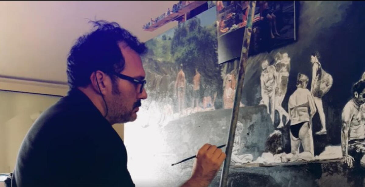 Tre opere di Iudice vendute per Leonardo: "Il ricavato va interamente alla famiglia" - L'artista Giovanni Iudice