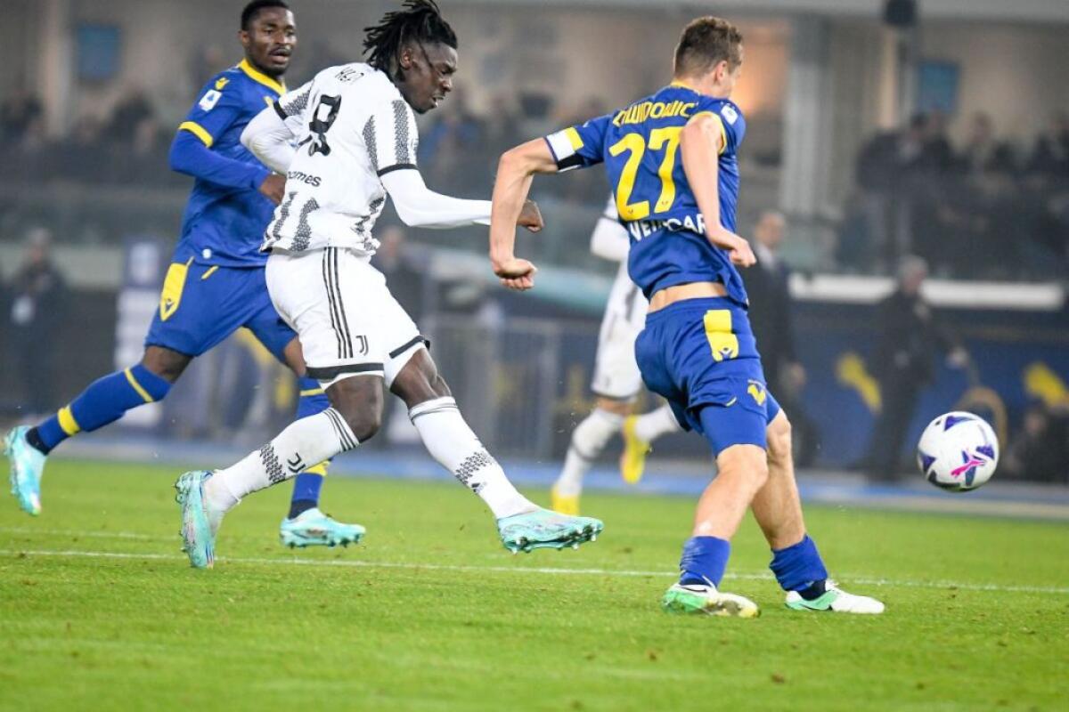 La Juve soffre ma piega il Verona, la decide Kean - 