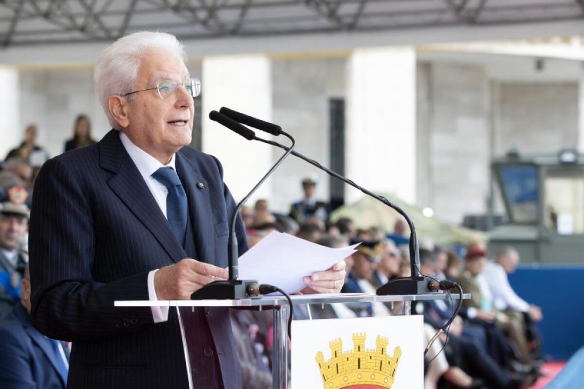 Mattarella “Non vogliamo e non possiamo abituarci alla guerra” - 
