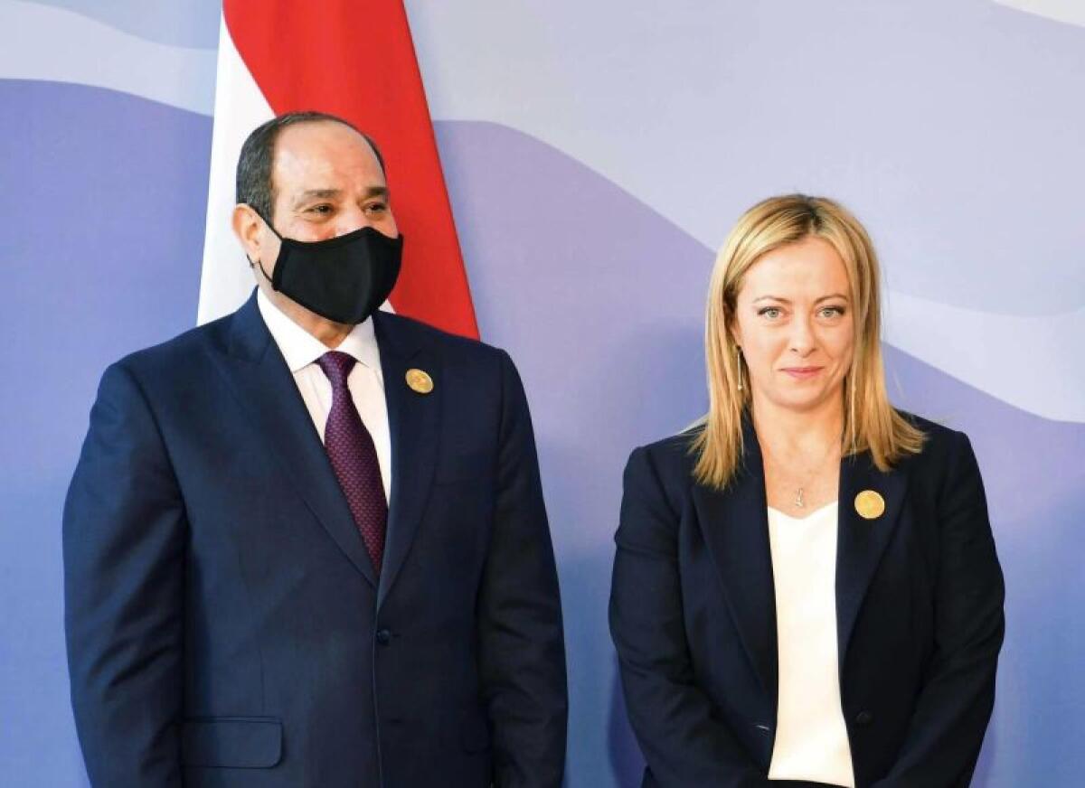 Egitto, Meloni ad al Sisi “Forte attenzione sui casi Regeni e Zaki” - 