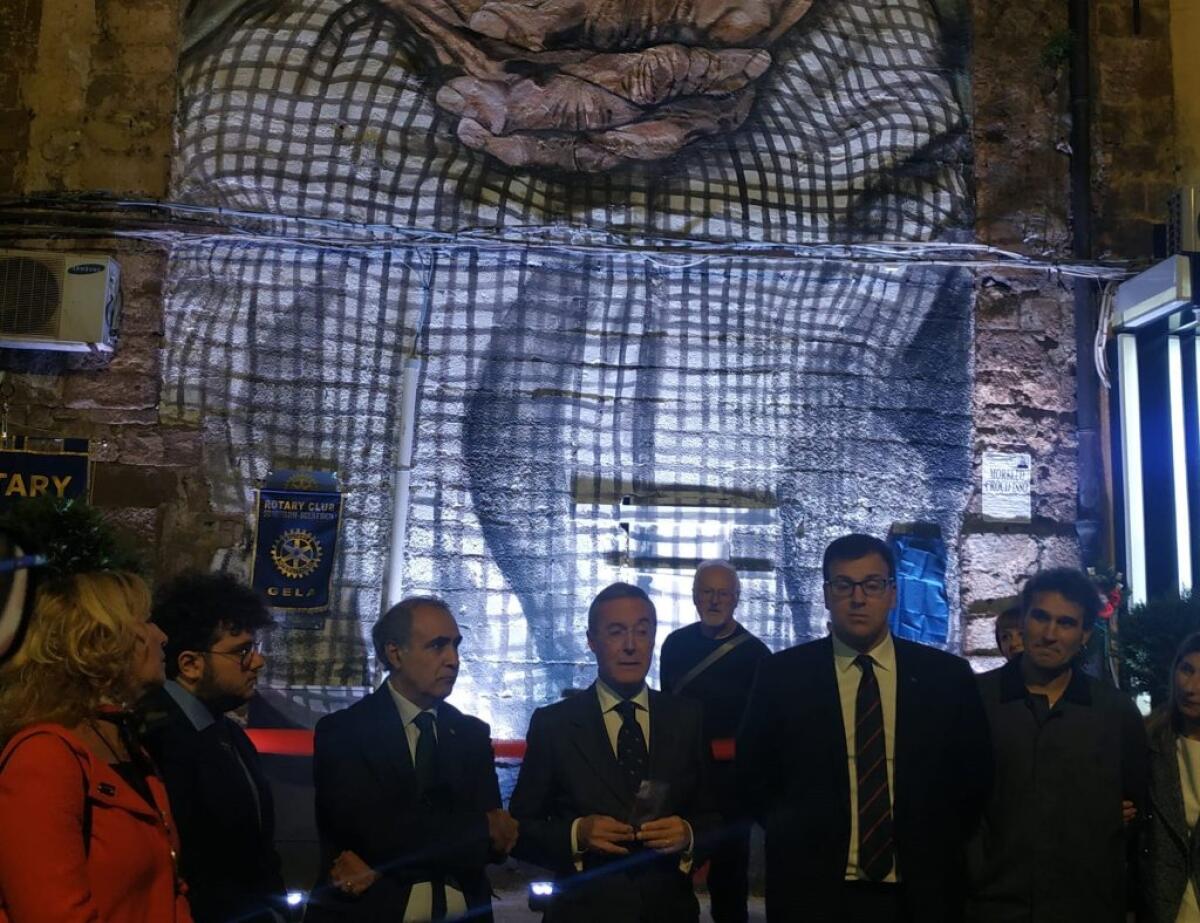 "Ricordo" per la rinascita del centro storico, presentata l'opera di Collodoro - La presentazione dell'opera