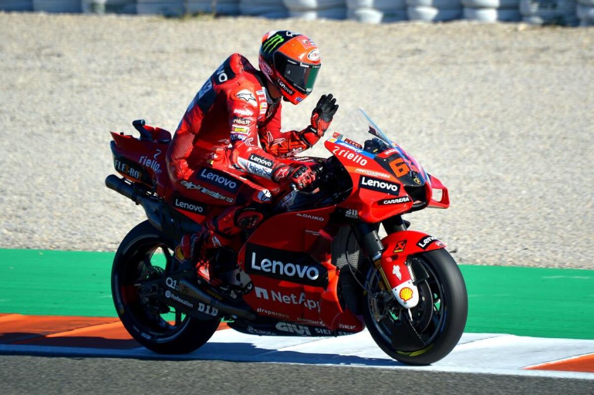 Pecco Bagnaia campione del mondo in Motogp - 