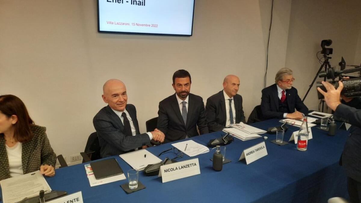 Pnrr e sicurezza sul lavoro, al via protocollo Enel-Inail - 