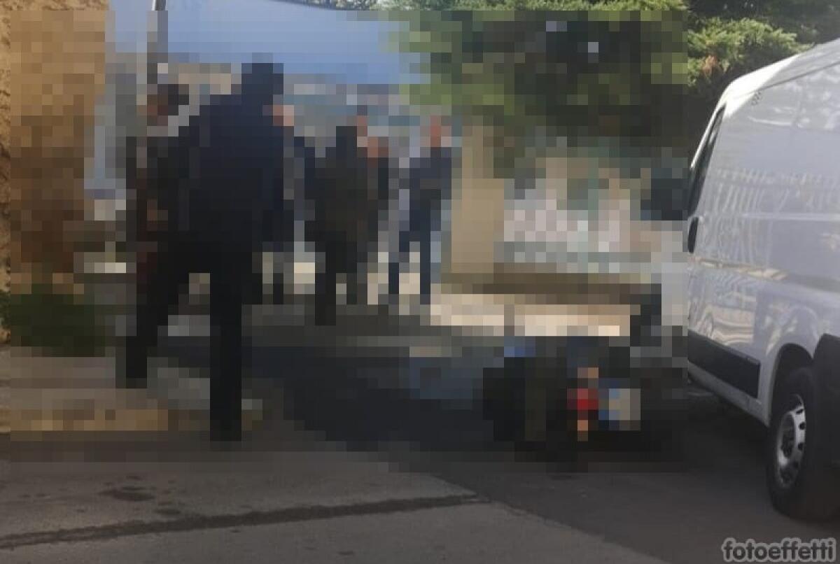 Impatto a Caposoprano, uno scooter e un furgone coinvolti in un incidente - 