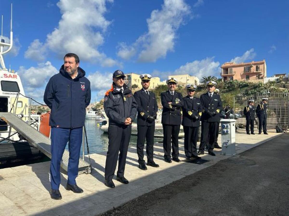 Lampedusa, Salvini “L’isola sia conosciuta per le sue bellezze” - 
