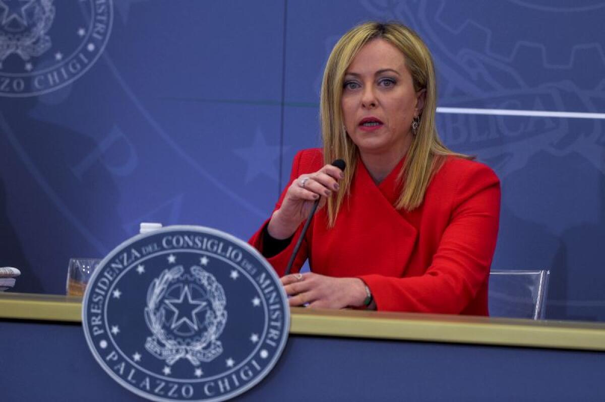 Meloni “La spesa militare è necessaria” - 