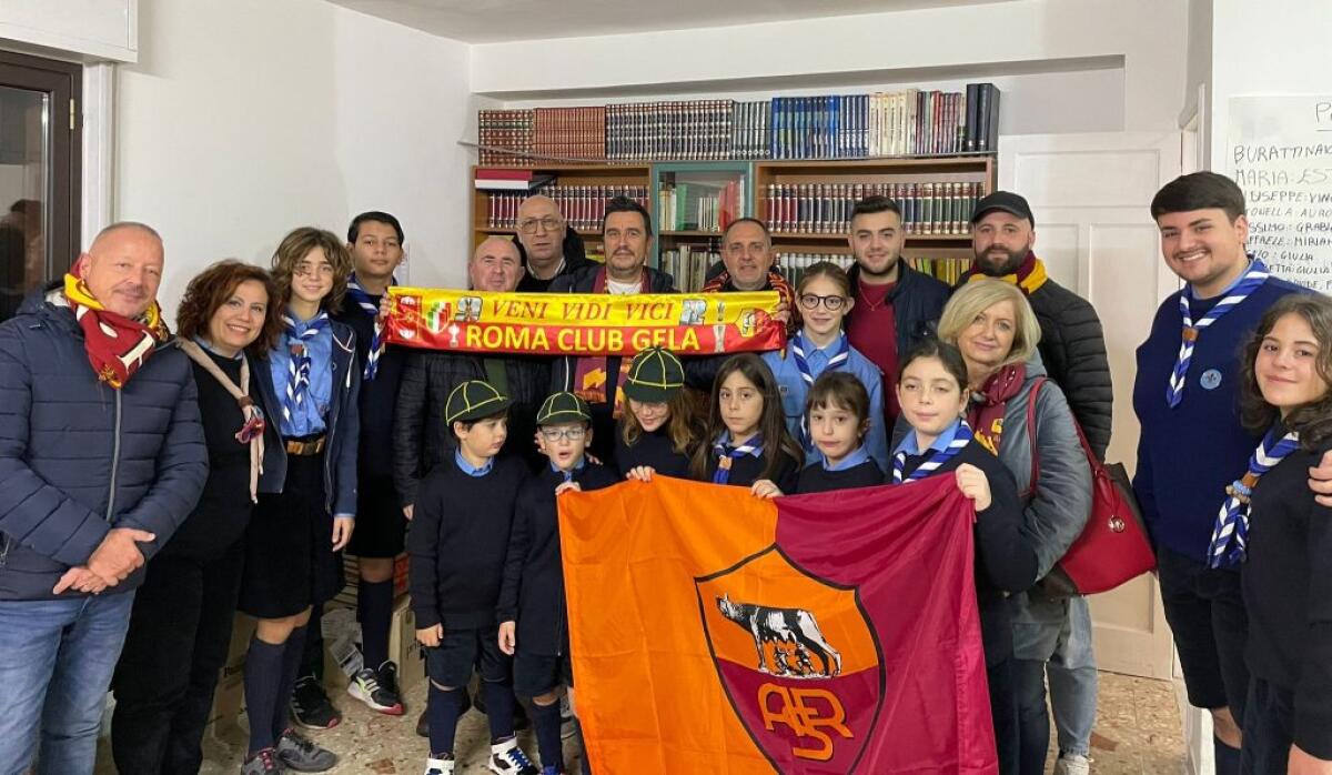 Il Club Roma di Gela dona centinaia di libri agli scout di San Giacomo -