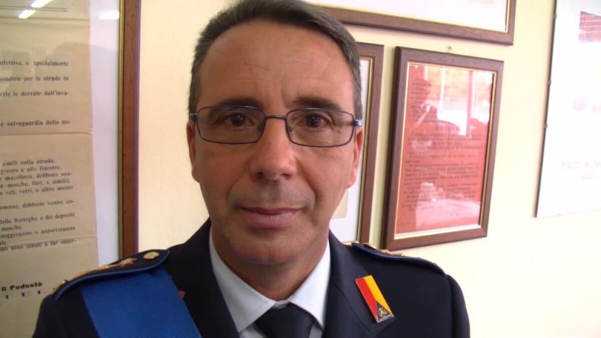 Il comandante della municipale Montana si candida a sindaco di Licata - Il comandante Giuseppe Montana