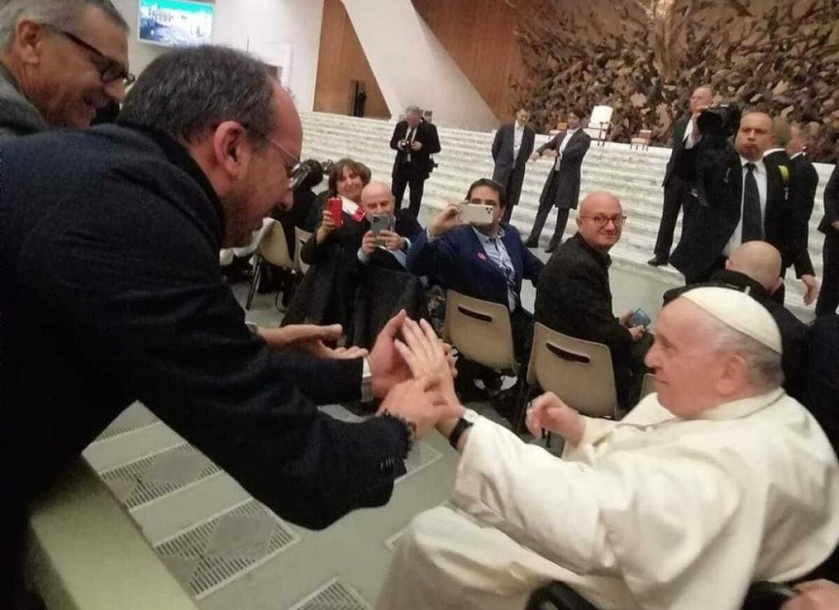 Cgil in visita a Papa Francesco, Giudice nella delegazione: "Laici e cattolici insieme" - 