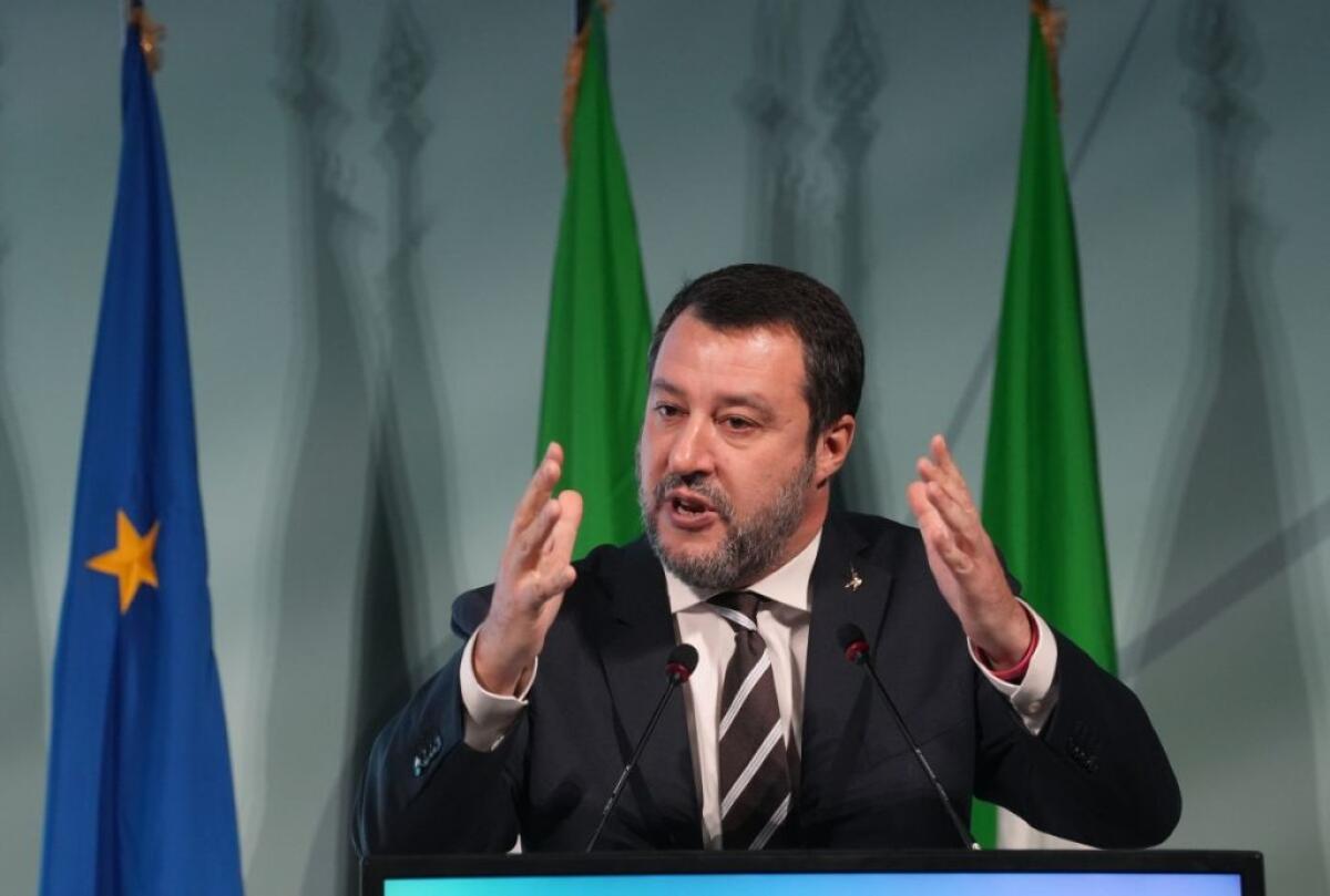 Bce, Salvini “Sconcertante bruciare miliardi di risparmi” - 