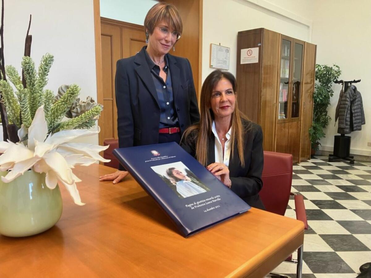 Un volume alla memoria di Francesca Morvillo, Caramanna “Omaggio al suo lavoro” - 