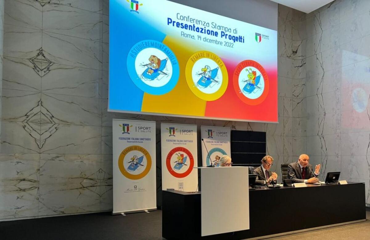 La Federcanottaggio presenta tre progetti di impegno sociale - 