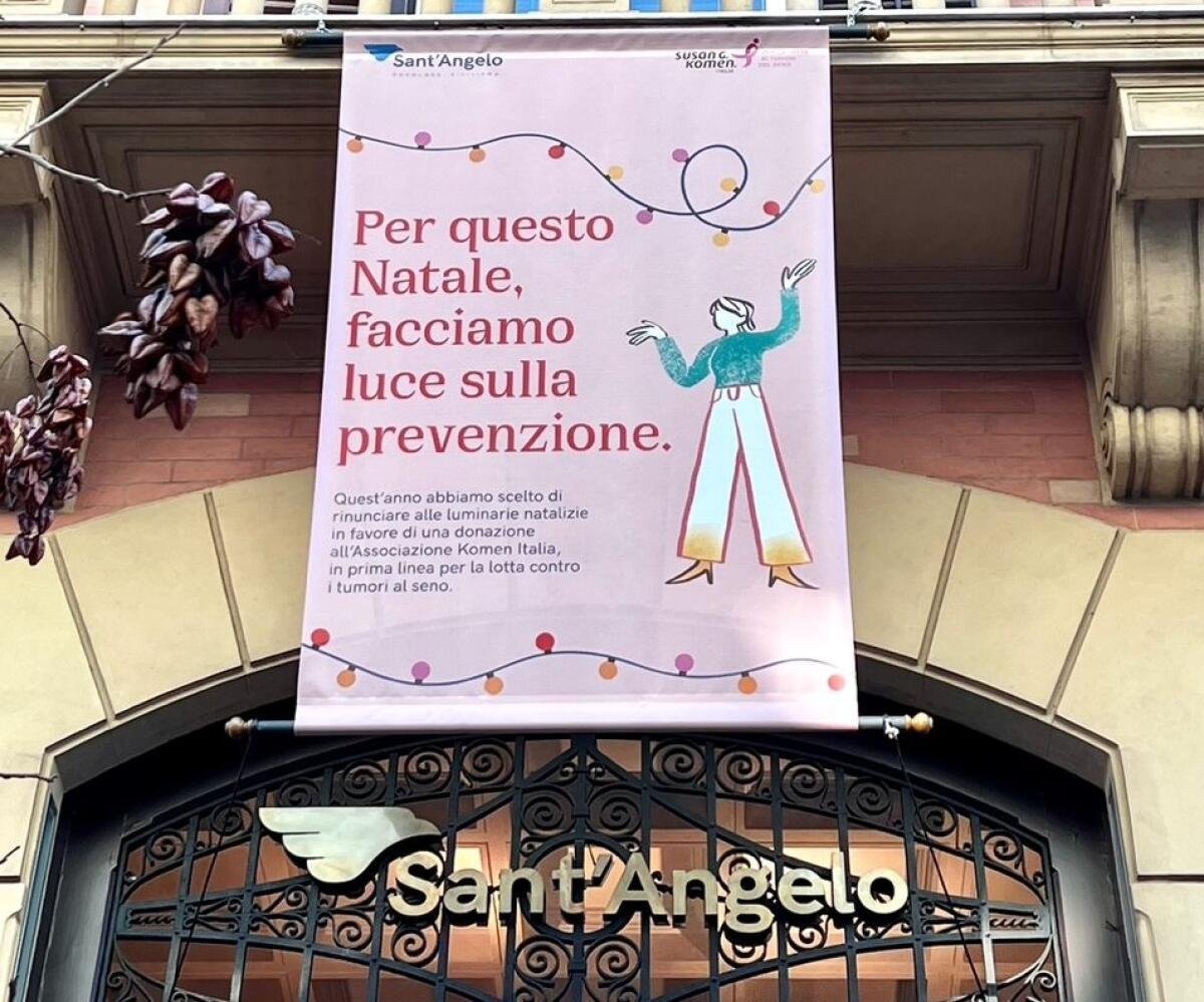 Banca Popolare Sant’Angelo al fianco di Komen Italia per la prevenzione - 